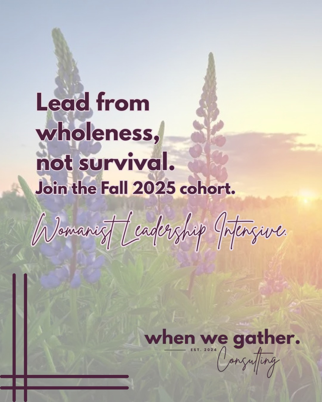 You’ve carried so much. Led through burnout. Navigated spaces that weren’t made for you. It’s time to lead from wholeness, rather than survival.
This is your invitation to the Womanist Leadership Intensive. Link in bio.