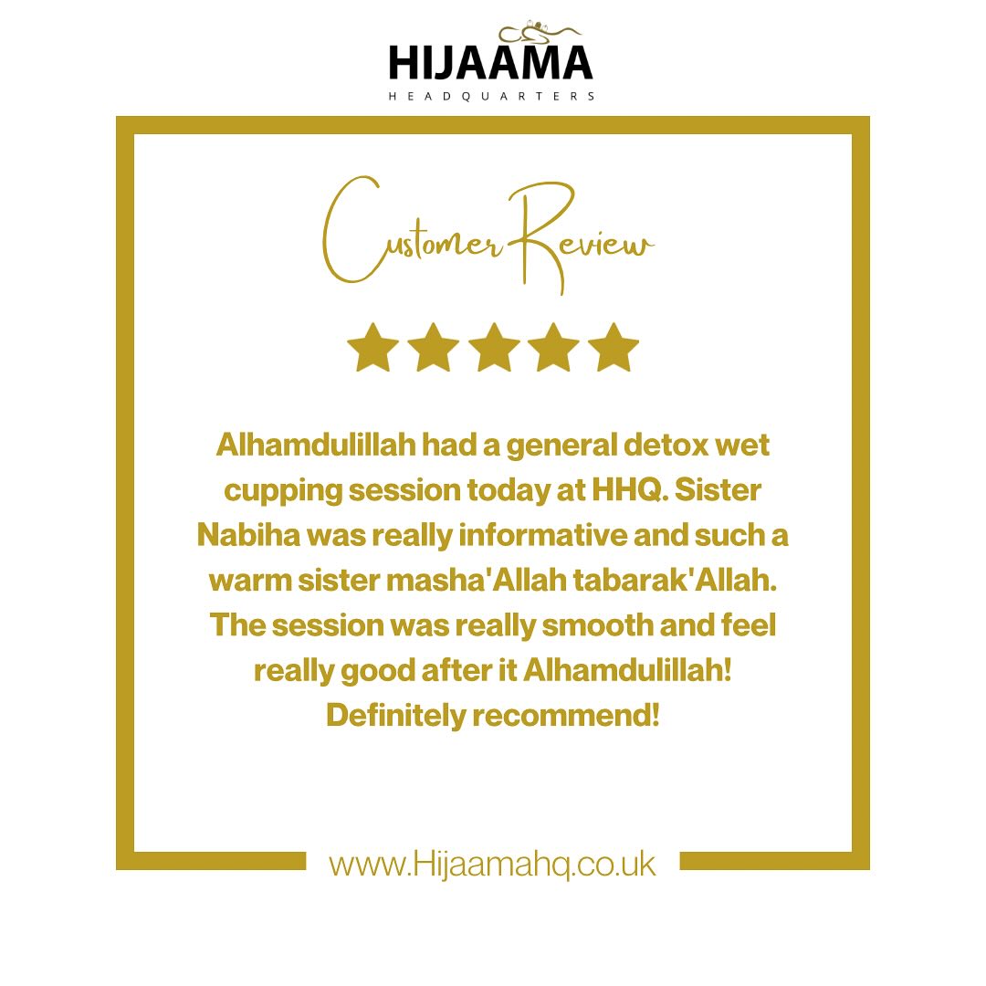 Hijaama reviews ✨ alhamdulillah 🤲🏼
Visit our website www.hijaamahq.co.uk
For more information ia
Link in bio!
____________________________________________
#cupping #hijama #hijamatherapy #wetcupping #drycupping #women #womenshealth #sunnah #detox #headcupping #fertility #hijaamaheadquarters #hijaama #womenandhijama #cuppingtherapy #hijamacuppingtherapy #hijamatherapist #london #southlondon #norbury #grastontherapy #massagetherapist #therapy #hijaamaheadquarters #massage #massagerherapy #deeptissue #health #hijamatherapy #hijamahtherapy #southlondon #drycupping #wetcupping #cuppingtherapist #detox #stressrelief