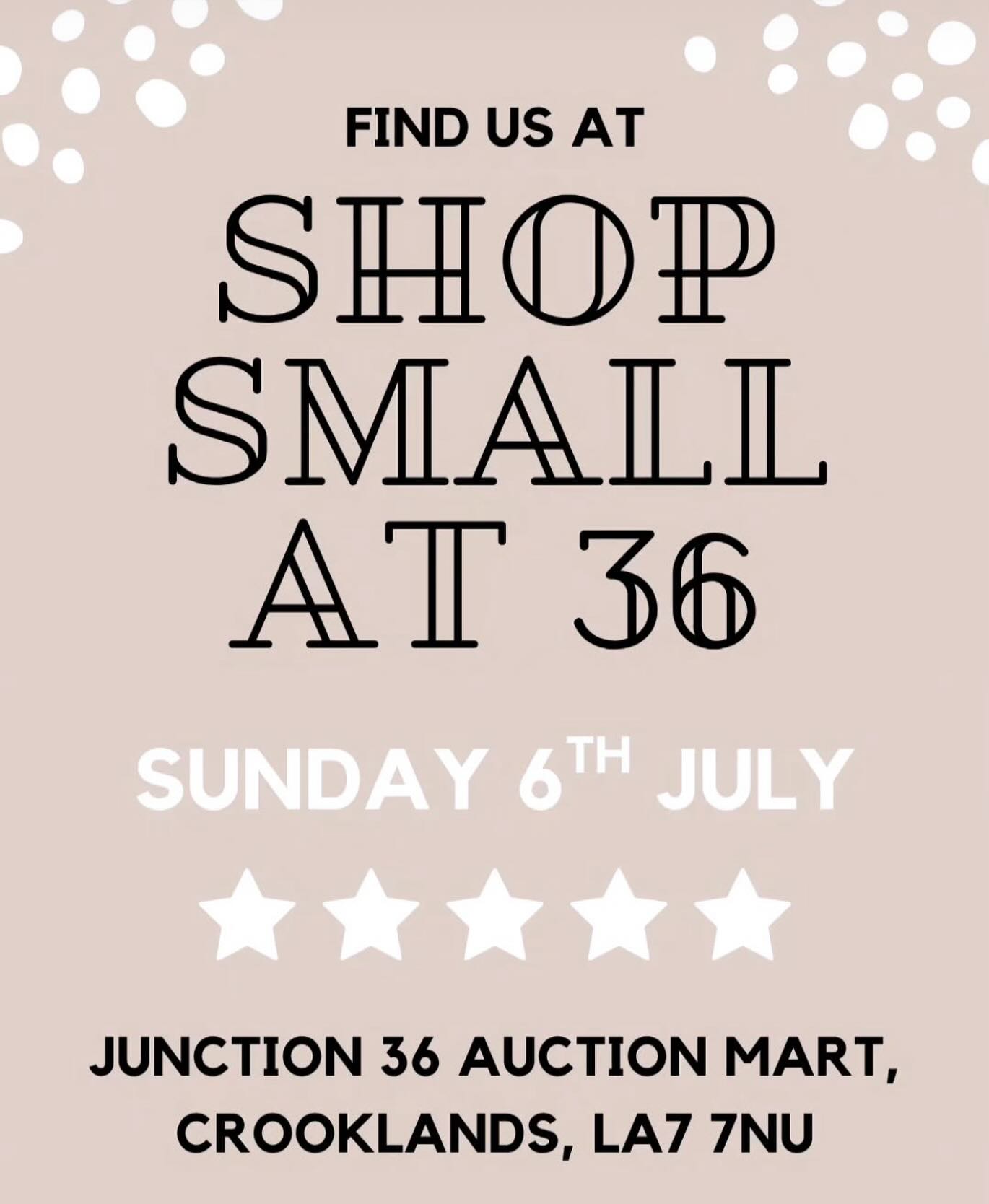 This Sunday come and find us at J36 Crooklands, with the wonderful team @eventsbyshopsmall hosting the Summer Market!
All the kits will be on display INCLUDING the new Terrarium kit!
Hope to see you there!
#shopsmall #supportlocalartists #supportsmallbusiness #shoplocal #cumbria #cumbrialife #whatsonincumbria #market #summermarket