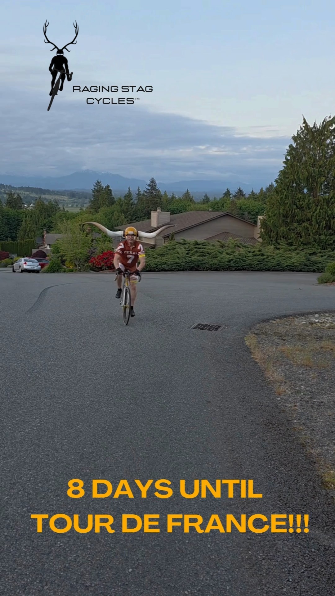 Raging Stag here with a loaded game plan for this summer's Tour de France, and you are invited to join my righteous 3500-mile fundraising journey!
I'm on a mission from God in an attempt to bicycle all kilometers of the men's Tour de France....In addition, I will bicycle the last 6 stages of the women's Tour de France....In addition, I will bicycle home on Iceland's 900-mile Ring Road.
I'm bicycling with an impact goal to raise $200,000 for the Michael J. Fox Foundation for Parkinson's Research. Let's push back on this depressing disease and sack it forever together.
Follow my daily updates from the Tour location, where I will average 8,000 ft. of climbing per day over the majestic Pyrenees, Alps Massif, and Jura mountains for a total of 250,000 feet of climbing.
Parkinson's is going from bad to worse on a global scale. It is projected to increase by 110% by 2050, affecting 25 million souls. My 3500-mile suffering is short-term in comparison to those who are affected for years by the darkness of Parkinson's Disease.
The 10 million who suffer from Parkinson's and I would be forever grateful for your donation to the Michael J. Fox Parkinson's Research Foundation. I am proud to be riding with @teamfoxmjff!
Please donate, share and follow my reality series in preparation for my TEAM FOX TOUR and this summer's Tour de France journeys through the most glorious landscapes of Mother Earth.
Happy trails & thank you for your precious time!
#GoTeamFox #ParkinsonsAwareness #BikeForACure #Parkinsons
#Research
#FindACure
#FundACureTourDeFranceToIceland #3500MilesForHope #GoTeamFox
#Parkinsons #RagingStagCycles