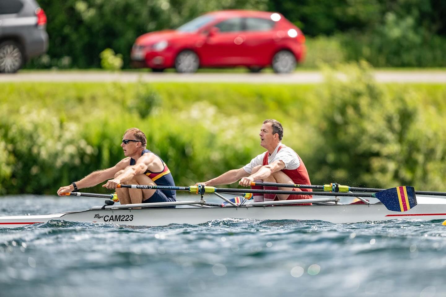 Henley Royal Regatta - Double Sculls Challenge Cup
A composite of Rob Roy Boat Club and City of Cambridge Rowing Club will race to qualify for @henleyroyalregatta this Friday from 3:10pm!
S: Chris Ware
B: Guy Blanchard