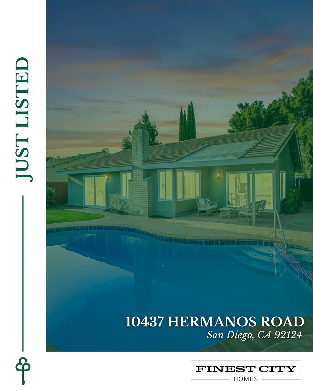 JUST LISTED in Tierrasanta β $1,299,900 π‘β¨
A stunning single-story remodel designed by Maverick Designs, this home blends comfort, character, and California charm.
Step inside to soaring vaulted ceilings, a cozy fireplace, and seamless indoor-outdoor flow. Whether youβre relaxing on the trellis-covered brick patio or entertaining poolside in your private backyard oasis, this home checks all the boxes.
β¨ Fully Remodeled
π₯ Living Room w/ Vaulted Ceilings & Fireplace
πΏ Private Front Courtyard & Backyard Retreat
πββοΈ Pool + Patio for Entertaining
π Spacious 2-Car Garage
π Close to parks, shopping & top-rated schools
π 3 Bed | π 2 Bath | π 1,299 Sq Ft
π10437 Hermanos Rd, San Diego, CA 92124
β
Listed exclusively by Peraza Real Estate
@luisperazarealestate
Luis Peraza
619.920.5630
DRE | 02118046
Finest City Homes
#JustListed #SanDiegoRealEstate #TierrasantaLiving #SingleStoryHome #RemodeledHome #PoolHome #DreamHome #ForSaleSanDiego