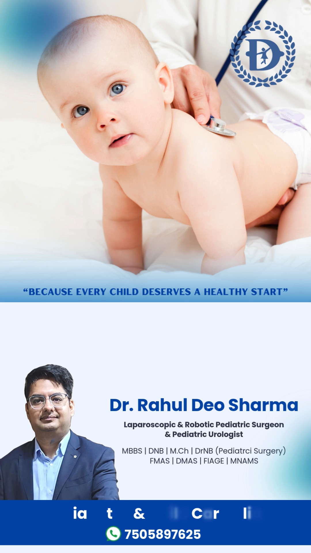 Silent but Serious: Know Gestational Diabetes 🤰🩺
Gestational diabetes often shows no symptoms but can impact both mother and baby if left untreated. Early detection and proper care are essential for a healthy pregnancy. Visit us for expert guidance and screening.
📍 DEV Diabetes & Child Care Clinic
📍 G-Floor, Alpha Tower, Near Deviram Food Circle, Sikandra, Agra
📱 WhatsApp: +91 75058 97625
🌐 www.devchildcareclinic.com
#GestationalDiabetes #PregnancyCare #DiabetesAwareness #MotherAndBaby #SilentButSerious #AgraClinic #DEVChildCare #DiabetesCare #MaternalHealth #AgraDoctors