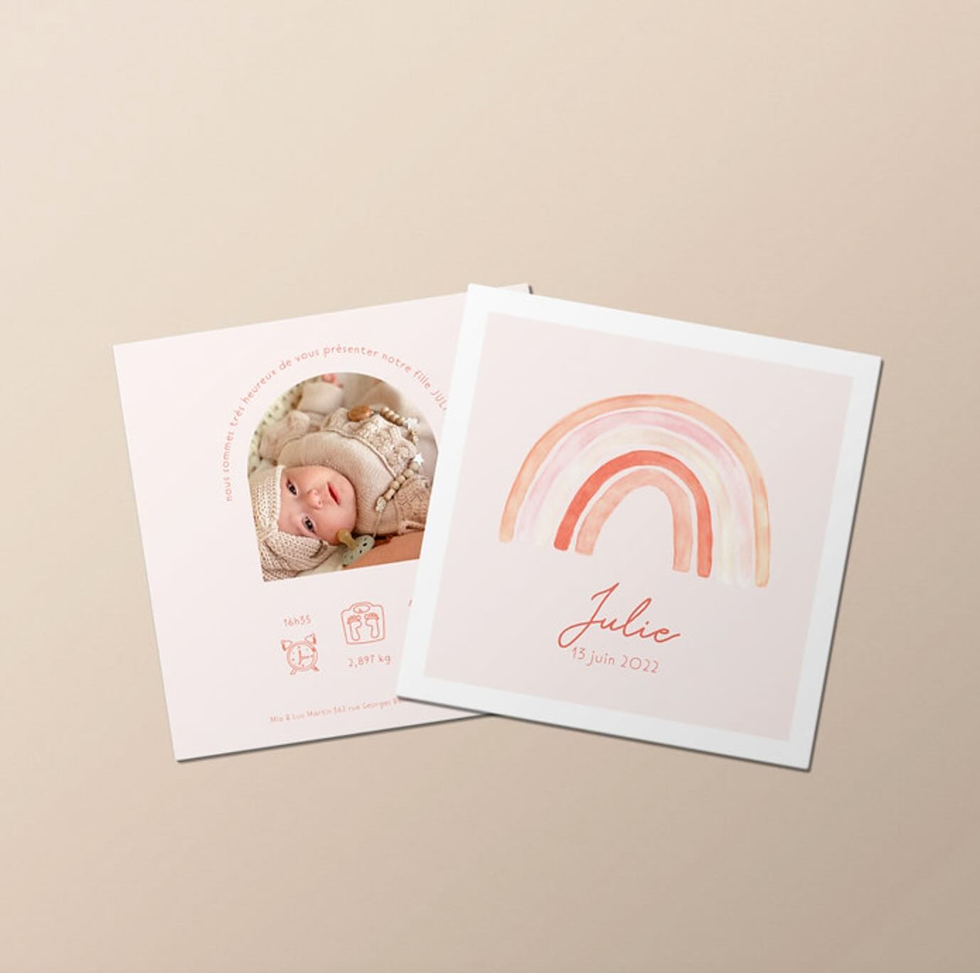 🌧️ Après la pluie… toujours l’arc-en-ciel 🌈
Hier le ciel grondait, aujourd’hui il nous inspire.
Notre collection douce et poétique célèbre ces petits instants magiques qui illuminent l’enfance : naissance, souvenirs, premiers pas.
Faire-part, coussin, toise ou étiquette souvenir… Chaque création est un rayon de tendresse ✨
📅 À découvrir dès maintenant pour célébrer les jolis jours de juillet.
#arcenciel #collectionbébé #faitavecamour #apreslapluie #naissancepoétique #décoenfant