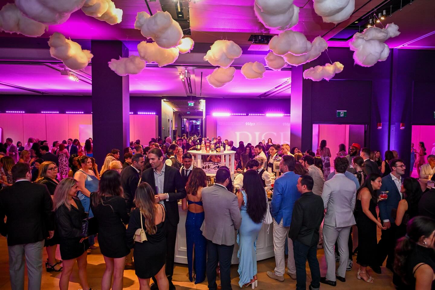 From the atmosphere to the accents, every element was curated to elevate the space and leave a meaningful mark. A purposeful night brought to life with beauty and intention for @riseforvst 💜