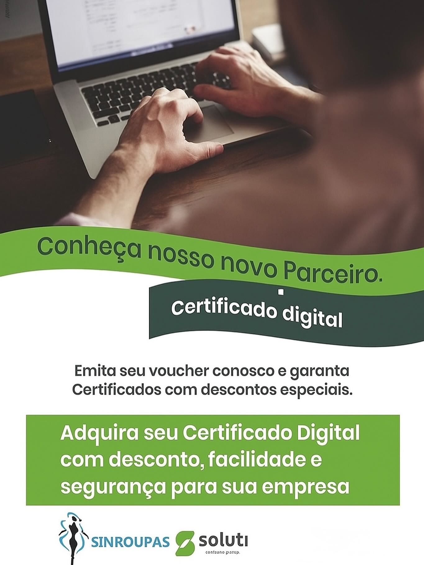 🔐 Adquira seu Certificado Digital com condições especiais!
Facilidade, economia e segurança para sua empresa!
📌 Com informações técnicas confiáveis, e uma equipe preparada para te orientar, você ganha tempo para focar no que realmente importa: o crescimento do seu negócio.
✅ Benefícios que geram economia
✅ Capacitação com qualidade
✅ Suporte de verdade para quem vive o mercado
💻 Entre em contato:
📞 (62) 3202-5567
📲 WhatsApp: (62) 98201-0505
Garanta já o seu Certificado Digital com vantagens exclusivas!
#CertificadoDigital #SegurançaDigital #ParceriaDeValor #CrescimentoEmpresarial #CertificadoComDesconto