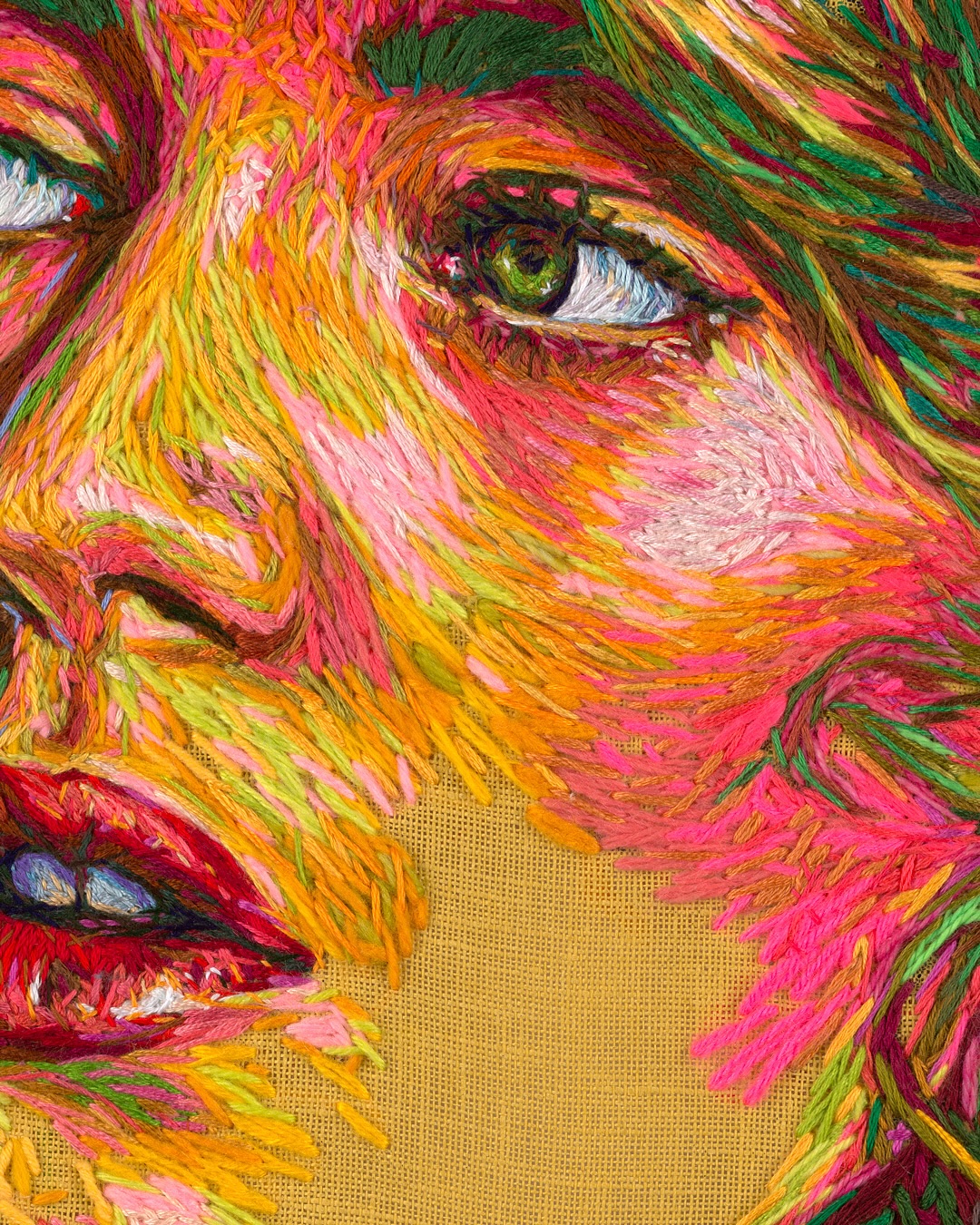 Play Girl!
Working on my solo show Crewel Intentions. Playing with space. With colour. Filming. Editing. Fooling around with print and ideas. Flipping through old magazines; and falling in love.
It’s only a month away, with workshops in Philly and Chicago - as well as opening night on the 1 August at @paradigmgs
#embroidery #needlework #threadportrait #embroideryportrait #stitch #crewelintentions