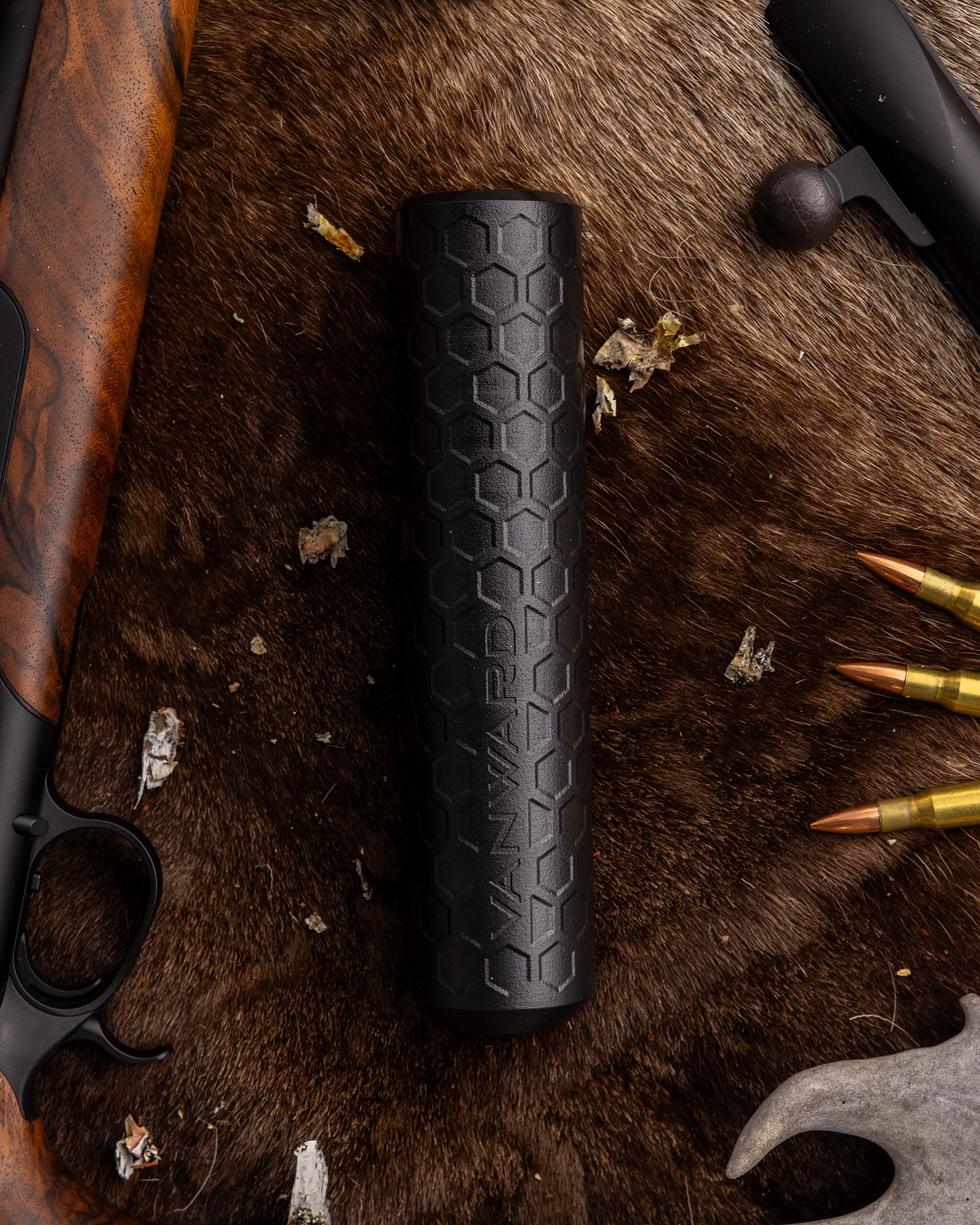 Hunter PRO Gen2- Europe’s top choice for hunters and marksmen
Hunter Pro Gen2 delivers outstanding noise and recoil reduction in a sleek, lightweight build - weighing only 295g!
32-36dB sound suppression
Read more at - www.vanward-suppressors.com