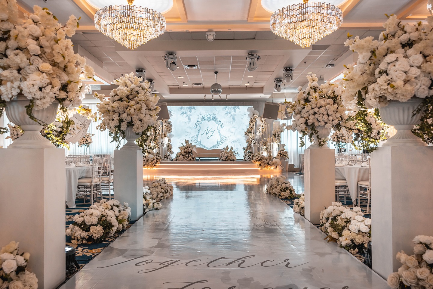 A space reimagined with intention, emotion, and elegance. Love shaped every detail
Design, Decor and Florals @universaldecor
Venue @dhaliwalbanquethall
Video @paulreyatphotography
DJ/ screen @decibelvan
Screen design @heirloomstationery
Vinyl @conceptfloorwrap
Bartending @everaftereventbartending
Stairs/uplighting @createdbyalliance
Our stunning couple @nav.tatla @jasmin_grewal
#WeddingDecor #WeddingInspiration #WeddingStyle #WeddingIdeas #WeddingDesign #WeddingGoals #WeddingVibes #WeddingPlanning
#LuxuryWedding #DreamWedding
#EventDecor #WeddingFlorals #TableDecor
#CeremonyDecor #ReceptionDecor
#WeddingBackdrop #WeddingCenterpieces
#WeddingAisleDecor #WeddingArch
#glamWeddingDecor