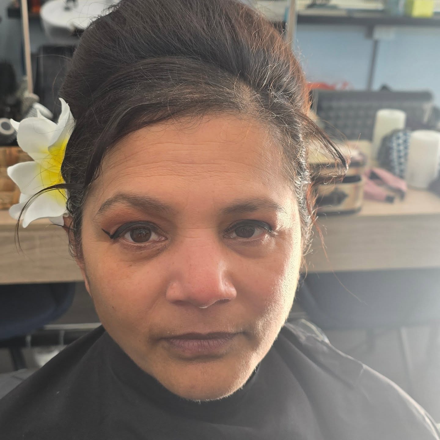 A day well spent, 70's Indian hair and saree draping ( not bad for my first) , debutant hairup, and keratin treatment !! #loveforhair #hairups #keratintreatment #glenwaverleysalon