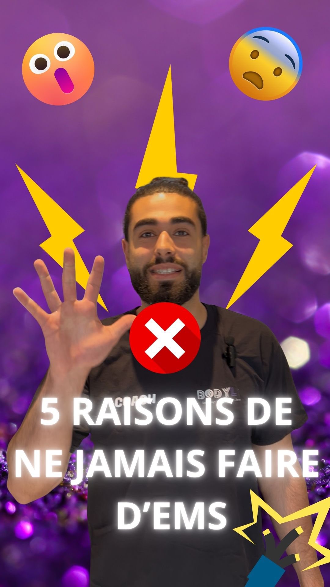 🎯 5 BONNES RAISONS de NE JAMAIS faire d’EMS 😱 (spoiler : tu vas quand même vouloir tester)
Dans cette vidéo, on te révèle les 5 raisons absolument imparables de NE JAMAIS tester l’électrostimulation musculaire :
❌ Trop rapide, trop efficace, trop de résultats
❌ Tu risques de te sentir trop bien dans ton corps
❌ Adieu les excuses “j’ai pas le temps”
❌ Ton entourage va te demander ton secret (relou)
❌ Tu vas vouloir revenir chaque semaine 😬
👉 Regarde jusqu’à la fin… si tu n’as vraiment pas peur d’avoir des abdos.
#bodylec #EMS #Electrostimulation #AntiSport #TropFacilePourÊtreVrai