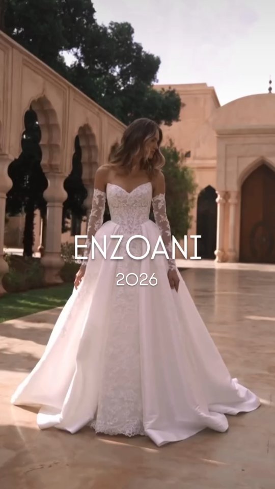 LANDED! 🛬 The beautiful new @enzoani  collections have dropped and they are better than we could have imagined 😍 Hitting stores this week. 
Browse the full @thebridalcollectiveco collections online now... 
#enzoani #lovebyenzoani #bluebyenzoani #bridalcollective #2026collection