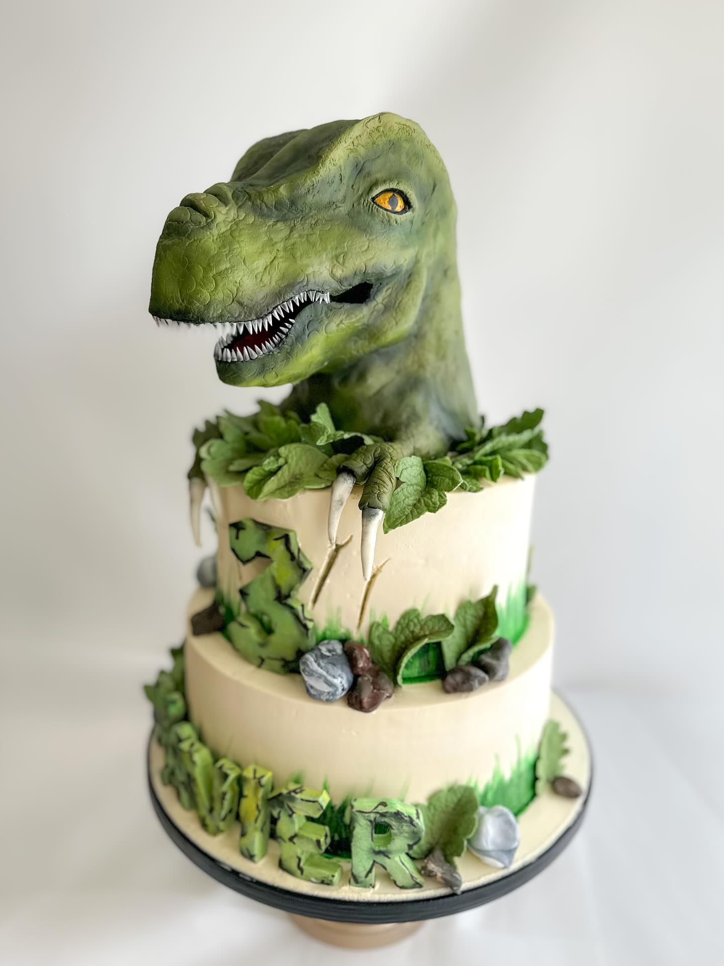 We get so excited when a 3D challenge comes our way! And matching cookies?! Oh, we’ve got you covered!
#3ddinosaurcake #dinosaurbirthdaycake #dinosaurbirthday #dinosaurcookies #customcake #customcookies