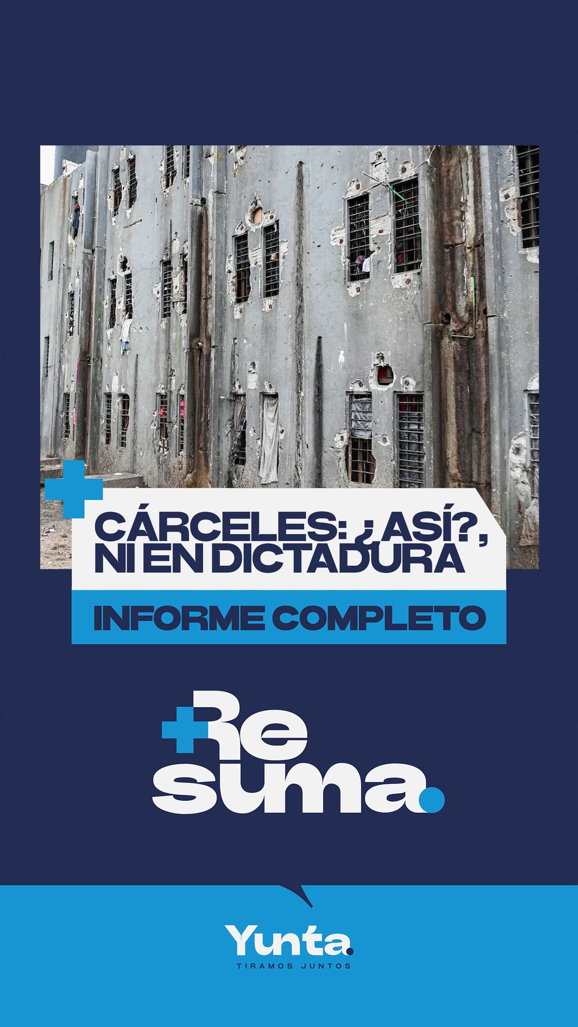 Cuatro muertos calcinados en el Comcar.
¿Hacinamiento?
¿Violencia?
¿Tragedia anunciada?
Ya no alcanza con decir que el sistema no da más.
Cárceles: ¿así?, ni en dictadura.
Un nuevo ReSuma de Diego Ríos.
Link en bio