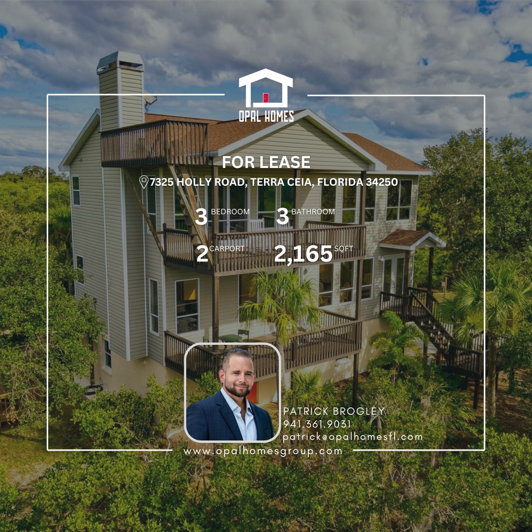 💯 We have an amazing short term and or annual furnished rental in Terra Ceia available for immediate occupancy❗️World Class showcase views 🌎 DM for details!