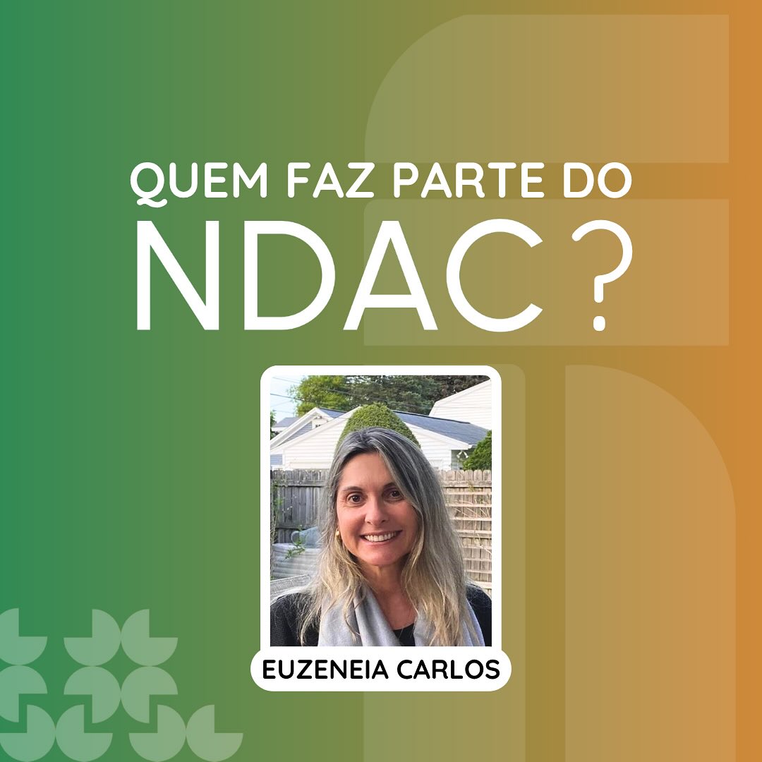 🌟 Conheça os pesquisadores do NDAC 🌟
Hoje é dia de apresentar Euzeneia Carlos, integrante do Núcleo de Democracia e Ação Coletiva (NDAC). Doutora em Ciência Política pela USP e mestre em Planejamento Urbano e Regional pela UFRJ, Euzeneia é professora no Programa de Pós-Graduação em Ciências Sociais da Universidade Federal do Espírito Santo (UFES).
👉 Acompanhe nossos posts e visite nosso site para saber mais sobre os pesquisadores do NDAC