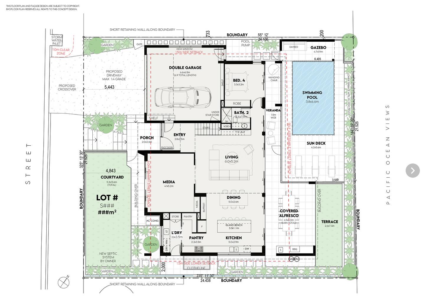 The original Concept Design for our Whitsundays Residence - Due for completion this month!
The property has been recently valued at over $4M, with a relative construction cost in the $1.5-$1.8M range and land acquisition of under $500K, our client is over the moon now more than ever.
Are you looking to perfect a floor plan you’ve been working on?
Or perhaps would like some professional help to come up with the ideal design scheme for your unique property?
That’s exactly what we do!
We’ll then design your facades, coordinate your engineering and and help arrange council approvals.
We hold a 100% council approval track record thanks our experience and understanding of what councils actually want beyond what’s written in the zoning codes. This allows us to consistently help our clients push the envelope to gain better water/ocean views, more floor space and like this project, massive ROI.
This design achieved setback relaxations to all 4 sides and a maximum height of 9.8m which allowed for the roof terrace with its ocean and Harbour views plus generous ceilings throughout.
Whether you still need to find a trusted builder or will be an Owner Builder yourself, we have tried and tested strategies to guide your project towards a successful build. If you do have a builder in mind, we welcome their early input!
So ifyou're considering a build project and want to get the design right, contact us today on (07)55452082 or design@BYOfloorplan.com.au to find out what could be possible!
PS. We currently have 5 luxury builds nearing completion, and another waterfront project mid-way through, so are looking forward to sharing some new photos soon.