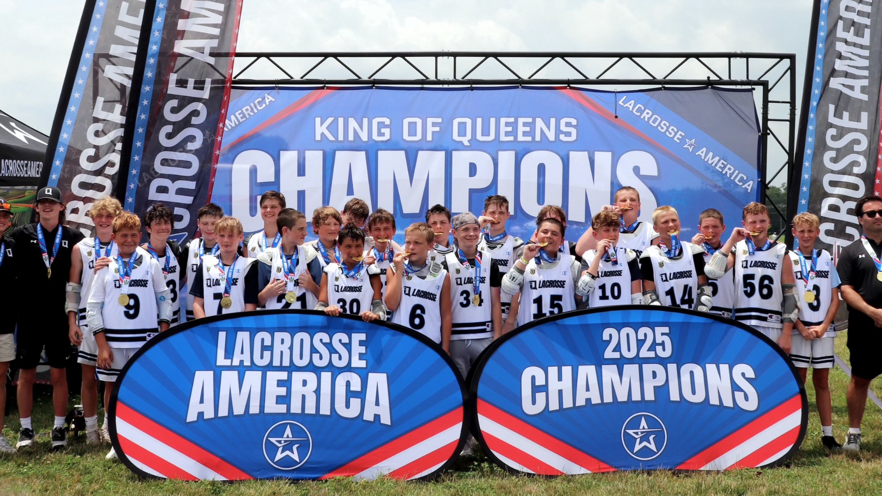 What a weekend! 👑 4 Teams 🏆 3 Champions 🥈 1 Runner-up
17-4-1 on the tourney 👏 We couldn’t have asked for a better season finale!
💪 To our players - We are extremely proud of your hard work, resilience, and growth this year. Watching you come together as teams and develop as individuals has been nothing short of inspiring. We're already excited to get back on the field this fall for our biggest year yet.
🙏 To our parents - Thank you! Your constant support, dedication, and trust in this program mean everything. You've played a huge part in shaping our journey, and we’re so grateful to have you with us.
And we’re just getting started. 🚀 Enjoy the rest of your summer, and we’ll see you soon for tryouts!
#iqlacrosse #lacrosse #boyslacrosse #ohiolacrosse