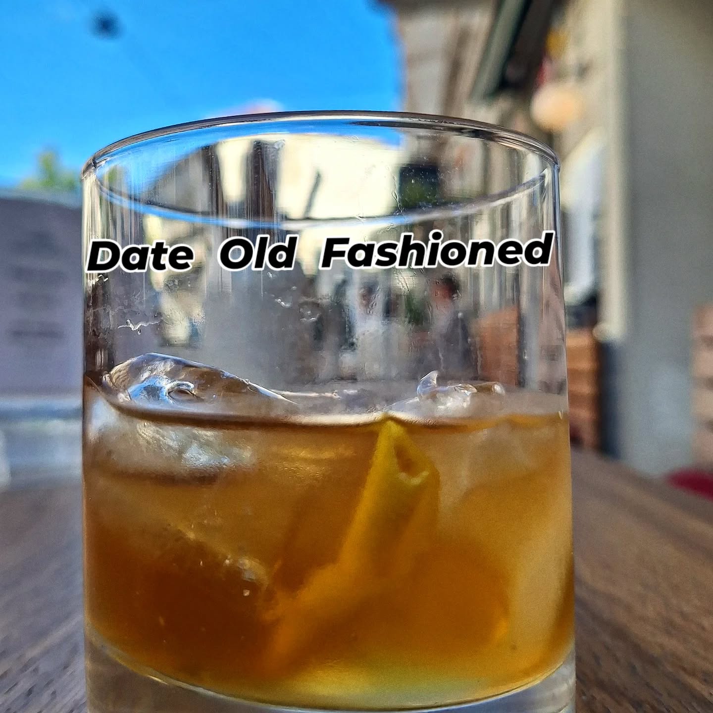Date Old Fashioned 🍸
