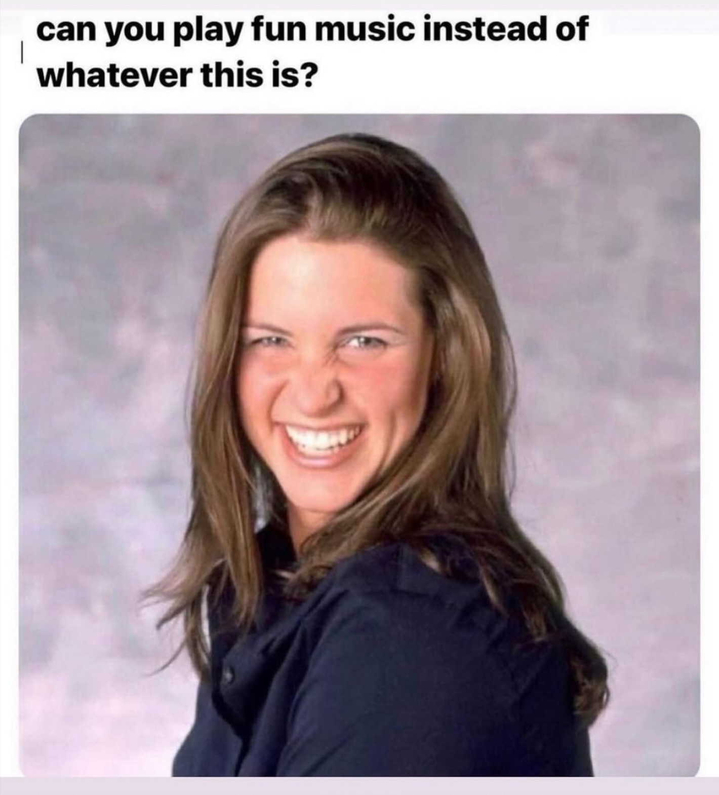 Getting requests at weddings like…