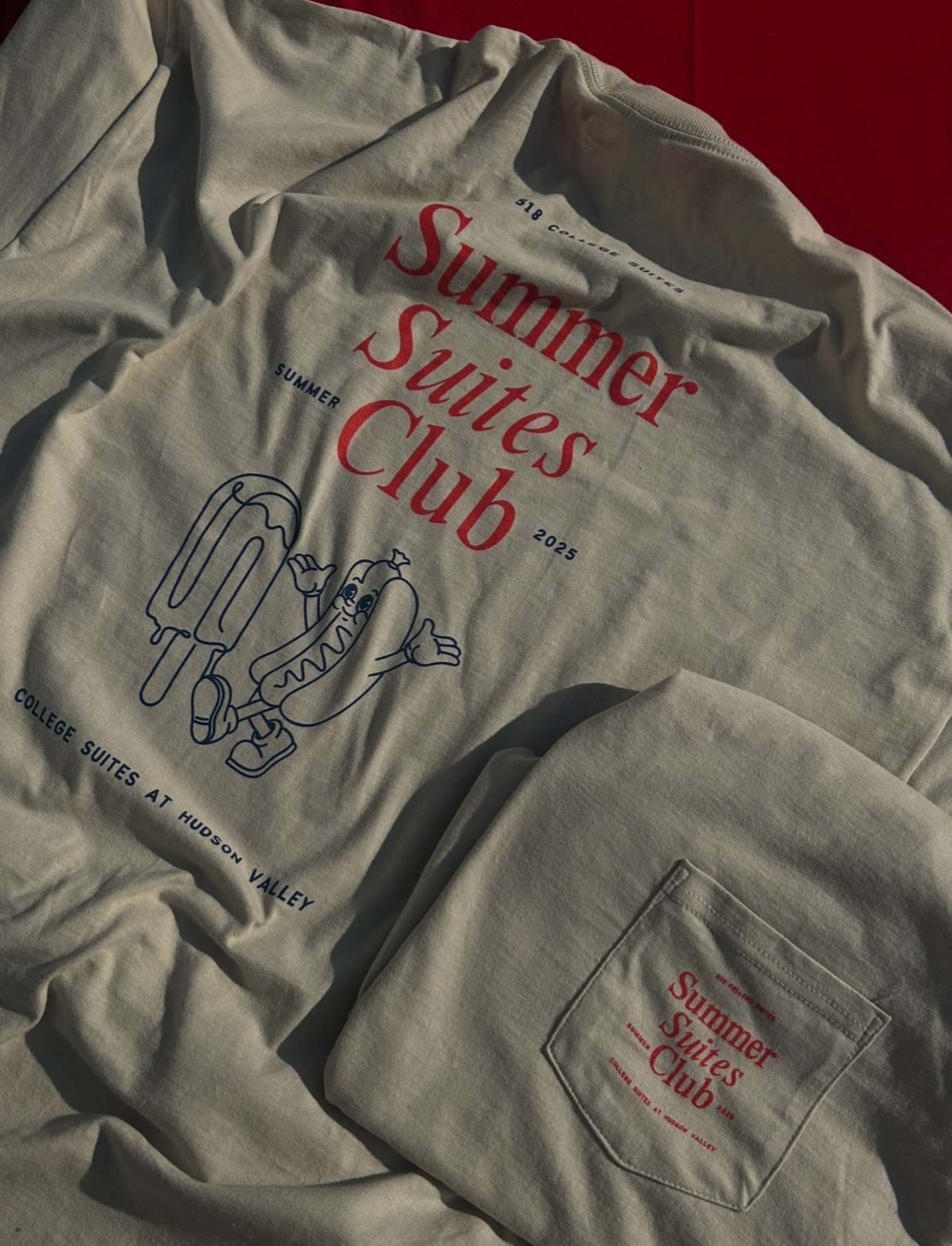 Not to be dramatic but we are obsessed with our new Summer Suites merch 🌭