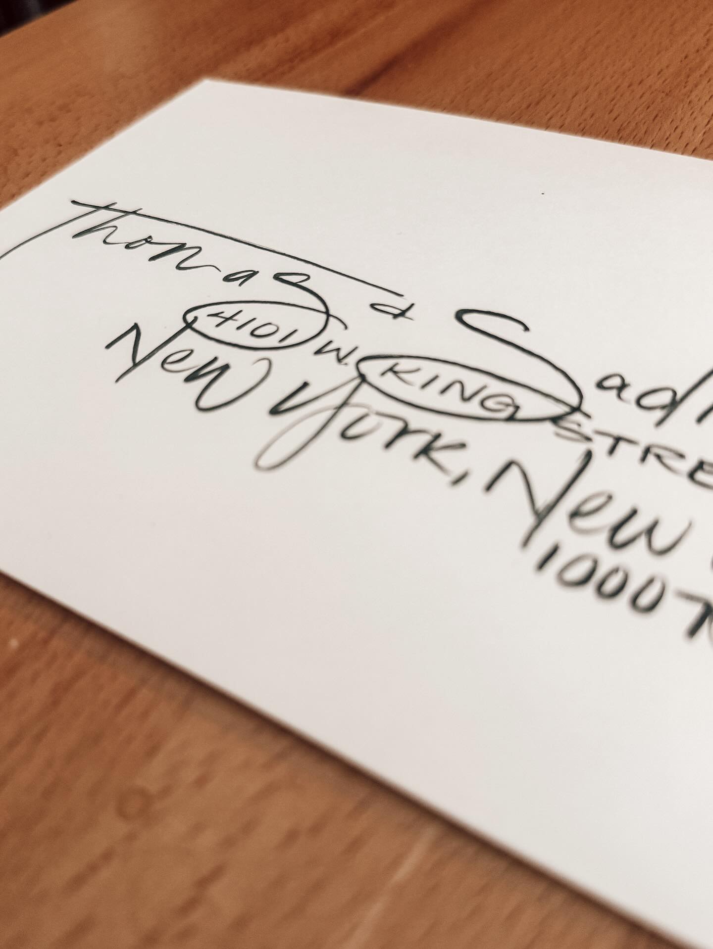 Client- “We want our envelopes to be unique, but keep the black and white color palette. Something different, that speaks to our unique wedding style.”
Me- “Say no more.”
Here’s the thing, calligraphy doesn’t have to be the traditional script form. Around here, you’ll see all different styles of lettering- from romantic scripts to the funkiest of handlettering. And they’re always changing + expanding 🖌️ You’re not just getting pretty envelopes, you’re getting artistically curated design to elevate your guest experience.
PSA: Envelope addressing is in full swing, so we have limited availability. Currently, we still offer this as a stand-alone service. But we do have some pricing and exclusivity updates coming soon!
.
.
.
.
.
.
#weddingenvelope #weddingenvelopecalligraphy #weddingenvelopelettering #weddingdetail #weddinginvitations #weddinginspo #weddinginspiration #weddingstationery #eventstationery #calligraphyenvelopes #marthastewartweddings #handlettering #annapoliscalligrapher #annapolisstationerydesigner