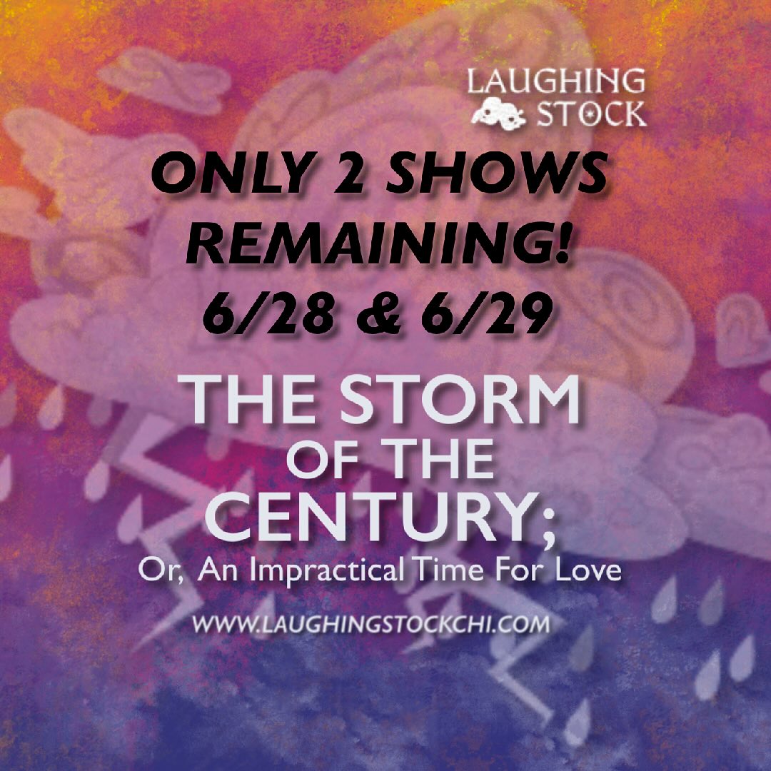 That’s right! We’re down to the last weekend for The Storm of the Century!
Don’t miss out on what audiences are calling a hilarious good time.
Tickets and details at www.laughingstockchi.com
#Commediadellarte #Commedia #StormoftheCentury #Masks #chicagotheatre #comedy #newplay #evanston #summerfun #outdoortheatre