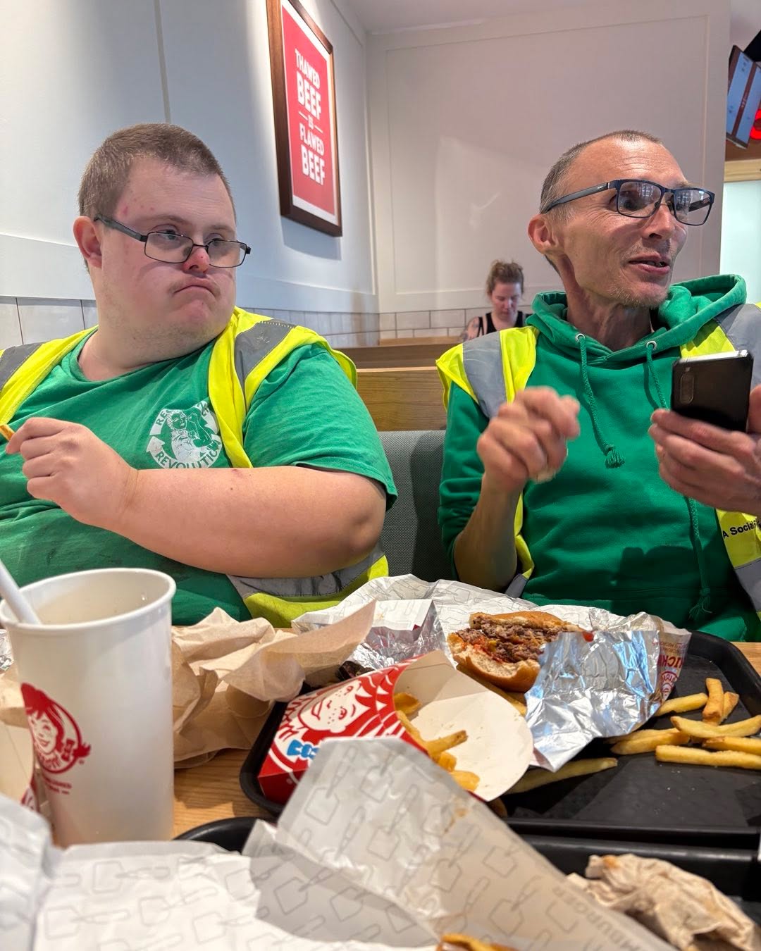 Those burgers were well deserved, great work today, Thank you everyone.