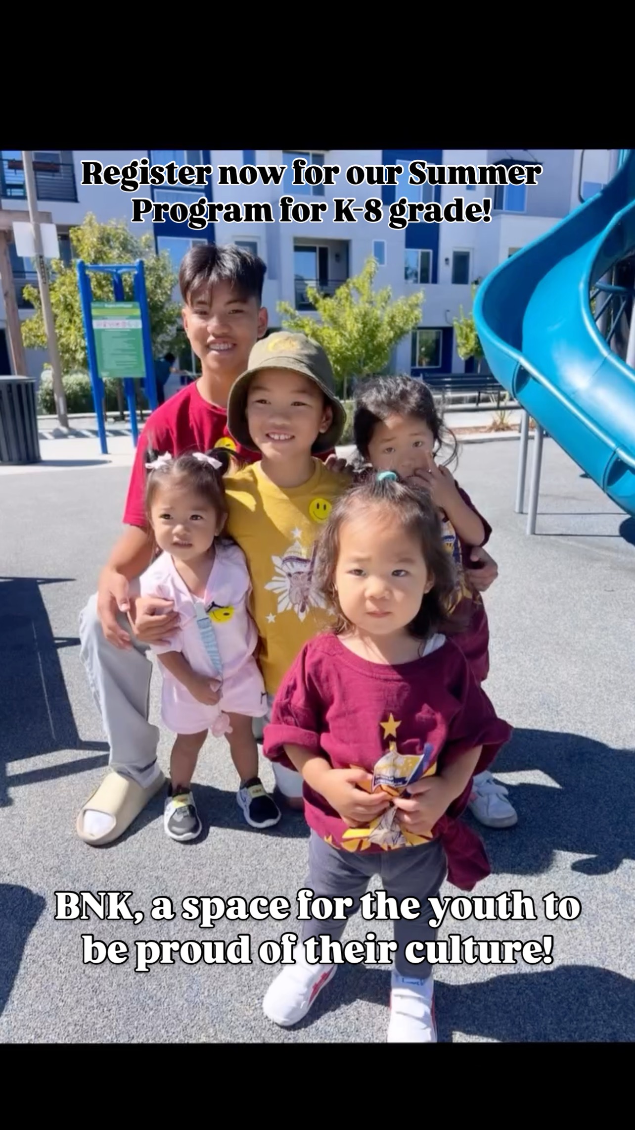 BNK, a space for our Filipino/a/x youth to be proud of their culture and who they are!
3 more days left to catch our early bird registration price for our annual BNK Summer Program at JTS Northside Community Center in San Jose, CA! Calling all incoming kindergarteners to 8th grade, join BNK now!
Register now at www.bnkfilamschoolsj.com!
#bnkfilamschoolsj #filipinoamerican #filamchildren #filamschool #bayaningkabataan #childrenheroes #filameducation #k-8filamschool #elementaryagechildren #culturalschool #summerprogram #filipinoschool #knowhistoryknowself #nohistorynoself #payitforward #nextgenerationfilams #filamyouth #proudfilipinx