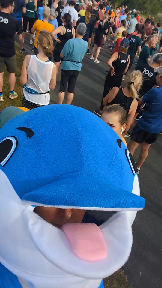 Running 9 to 5 to feel alive at @parkrunuk York 🐬
#running #parkrun #runningfortheocean #dolphin