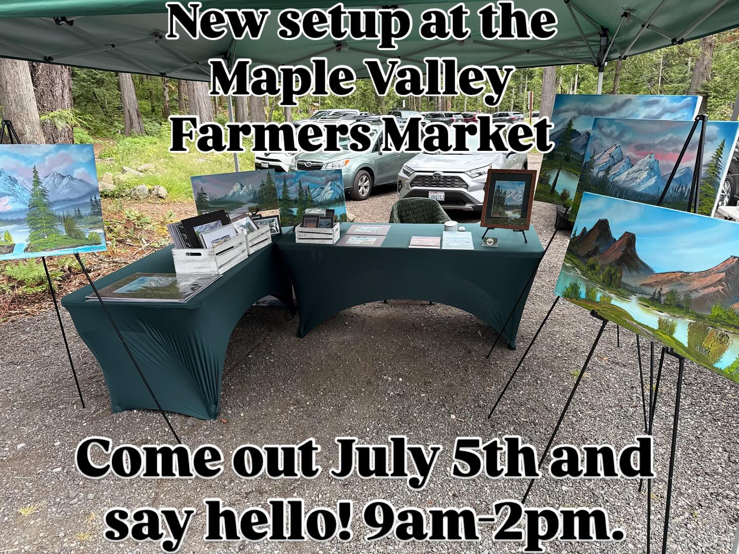 I’ll have prints and originals available.