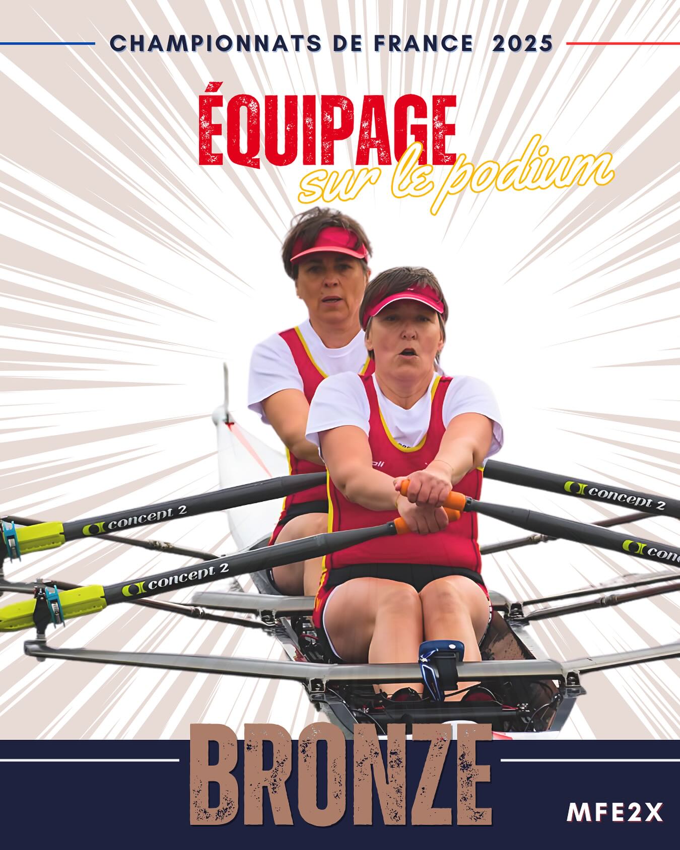 🔴🟡 Championnats de France Master 2025 ⚡️
40 ans plus tard, Betty et Caro réitèrent l’exploit de 1985 en décrochant une nouvelle médaille 🎉
Chapeau mesdames 💪