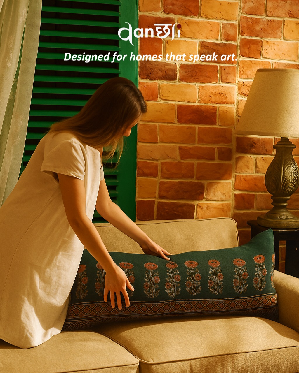 ✨ Handcrafted Comfort Meets Elegance ✨
Bring home the warmth of tradition with our beautifully handcrafted cushion cover, perfect to elevate your living space. 🌿🧡
💫 Minimal. Earthy. Hand-touched.
💫 Designed for homes that speak art.
💫 Shop this unique piece now at vanchai.in
#vanchai#handcraftedhome #cushionlove #homedecore #sustainableliving #craftedwithlove #indianhandicraft #ethicaldecor