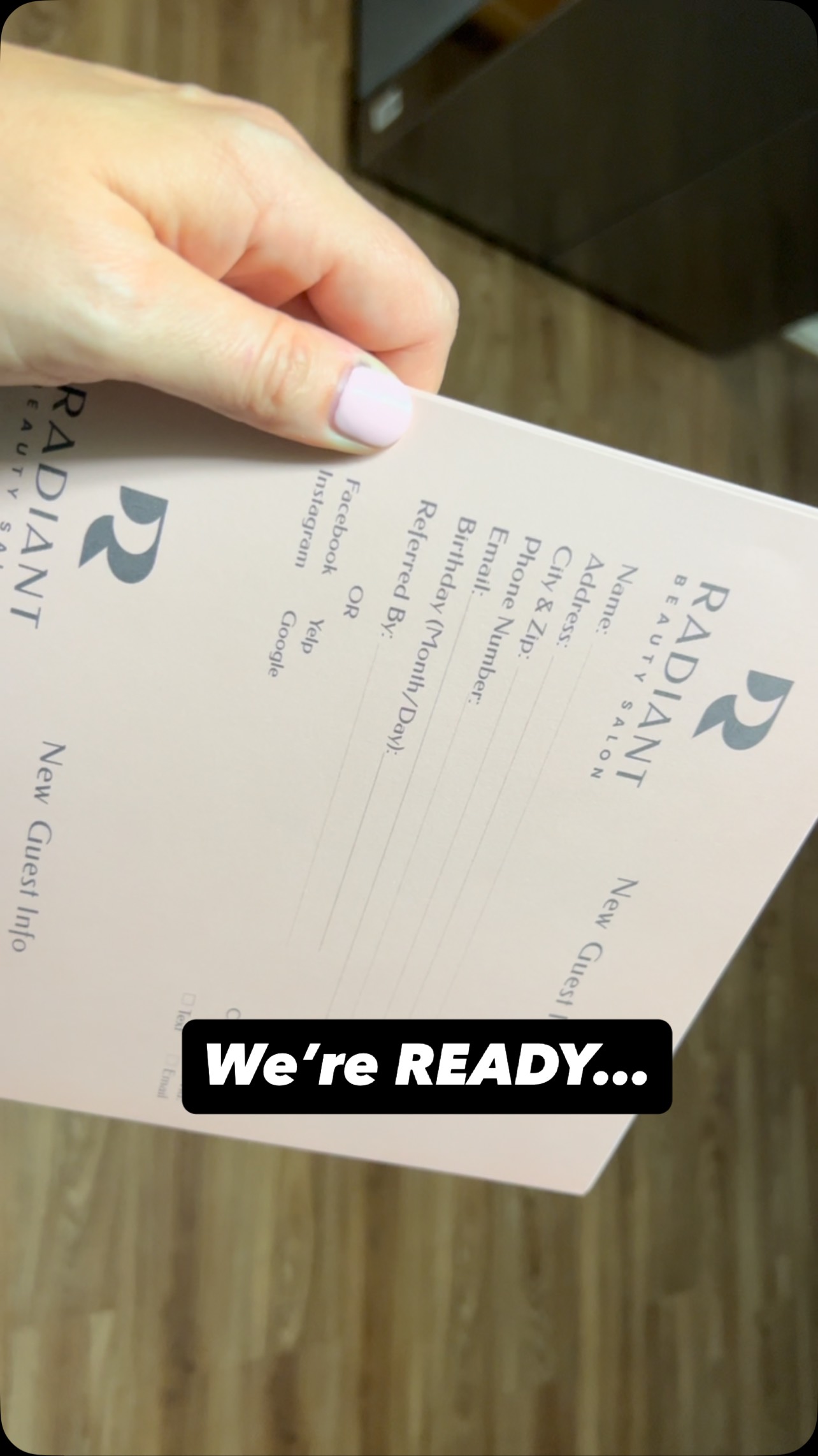 When you are ALWAYS taking new guests in your salon and have to do a massive re-print of intake forms because we’ve seen so many lately!
One thing you won’t ever catch us doing is NOT welcoming someone new into our space. Our chairs are always open for new guests.
We specialize in helping women fall back in love with their hair- whether it’s growing grey out, covering it up, navigating hair loss or a new hair texture, or learning how to work with your curls- you’ve got a place here.
What challenges are you having with your hair currently?
.
.
.
.
.
#cypresstx #cypresshairstylist #cypresstxhairstylist #townelake #townelakelife #houstonhairstylist #miramesa #bridgeland #marvida #colescrossing #menopause #menopausehairloss #greyhair #greyhairtransition #curlyhair #houstoncurlyhair #tomballhair #jerseyvillagehair #katytxhairstylist #solasalons #solasaloncypress #solapreneur