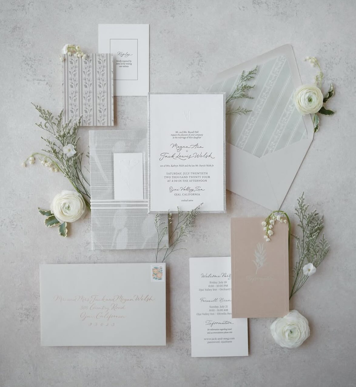 A modern monoline for @cecilespaperco
Repost from @cecilespaperco
•
Inspired by a timeless love and the sweet smell of California grasses on a warm afternoon hike - an invitation suite that truly feels like home.
With @intertwinedevents @intertwinedkatie
For @megandoll
Photo @brandonkiddphoto
@chasingstone
Calligraphy @kei.haniyacalligraphy
#ojaivalleyinn #ojaiwedding #weddingbranding #eventbranding #custominvitations