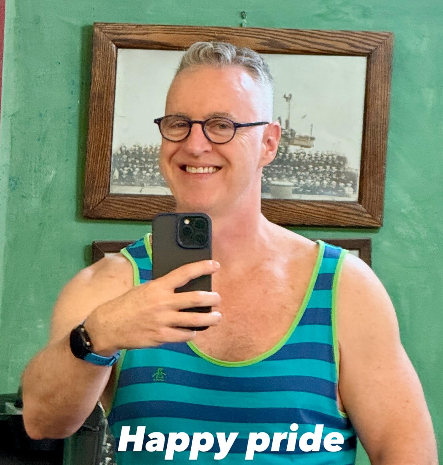 Forgot to post my After haircut pic last weekend ā so now itās my Pride post š š³ļøāš
