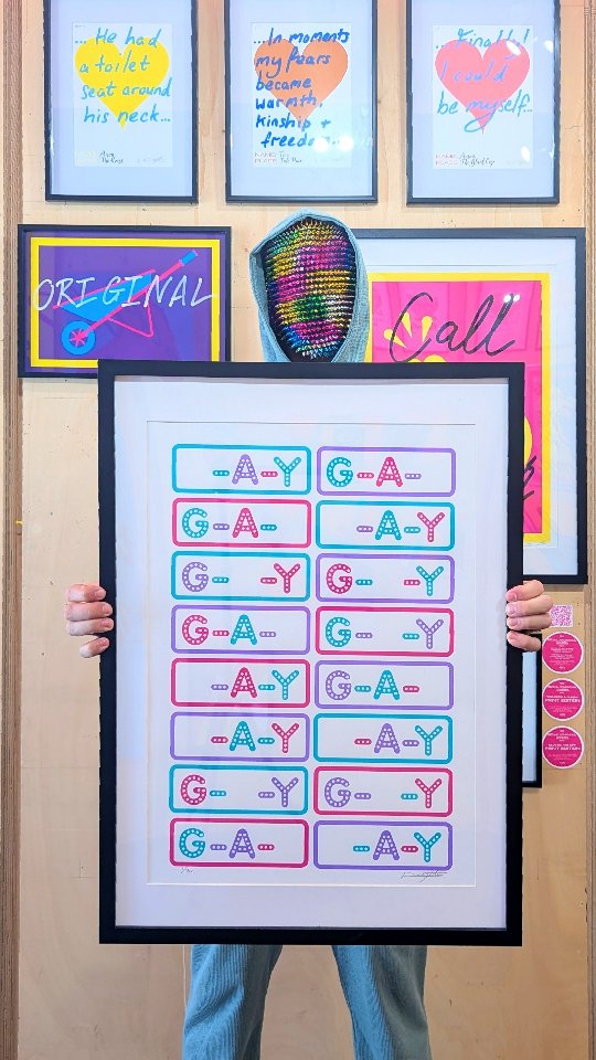 This was so funny 😂🤣😂 ended up having a lovely chat about the show QUEER TODAY GONE TOMORROW - Link in Bio. Hope to see you at the Pride Celebration 🎉🥳 🌈 on Thursday or this weekend at Velorose Gallery by Barbican. Don't forget to sign up!
#queertodaygonetomorrow #funnyart #artexhibition #emergingartist #gayart #instagay #prideart #lgbtqart