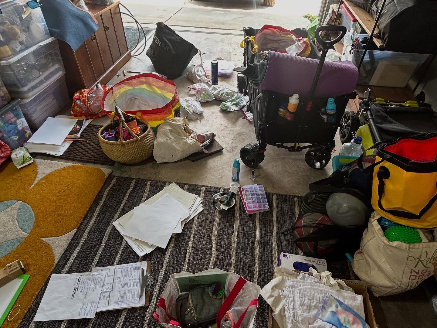 The mess is getting worse, which means it’ll be better soon! 🤣🤣