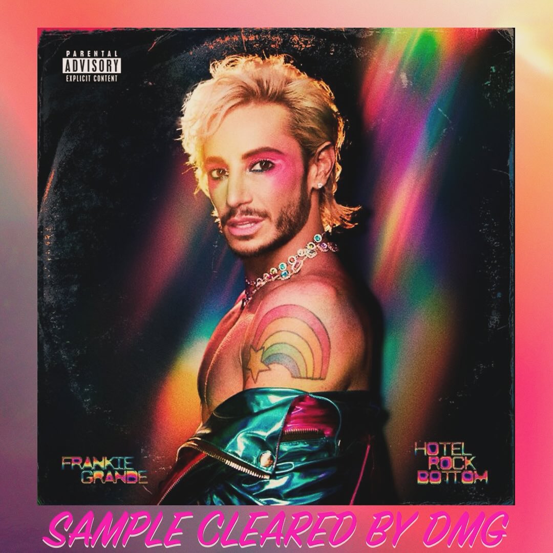 @rachelxblue recently cleared an interpolation of “Dancing With Myself” by Billy Idol for Frankie Grande’s debut full-length album, Hotel Rock Bottom. If you’re not sure what track this interpolation appears on, try the song “I Feel Like I’m Billy Idol”.
Some behind the scenes from Rachel: Super excited to have cleared this interpolation @frankiejgrande who apparently is a boy after my own 80s-loving heart. Fun fact: Billy Idol is very tough to clear and his songs don’t usually get fully approved but with a little behind the scenes help, we got it done in the nick of time! Check out “I Feel Like I’m Billy Idol” which was released last Friday as part of Frankie Grande’s debut album, Hotel Rock Bottom!