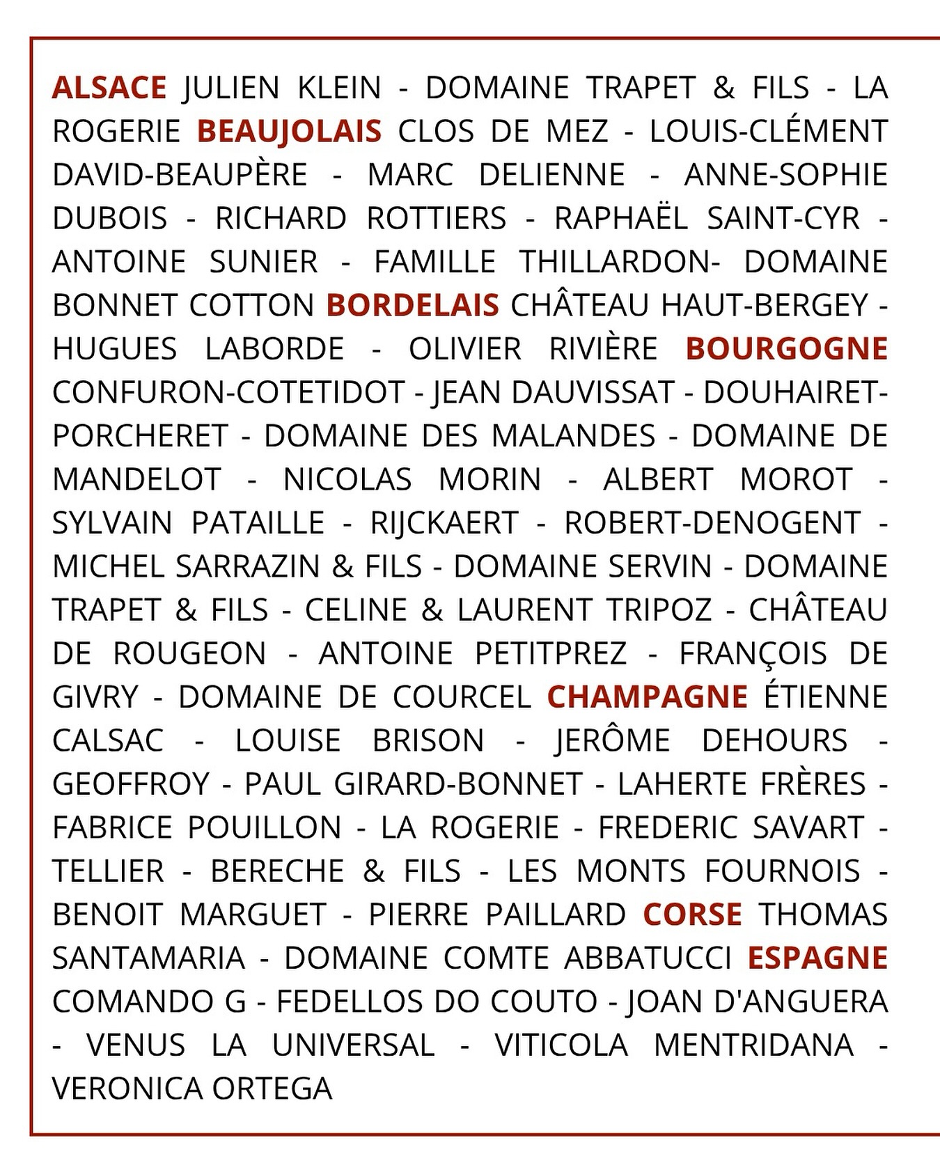 J-1 🍾
Nous avons hâte de vous retrouver demain pour une journée de dégustation.
Les vignerons vous attendrons de 10h à 18h au Consulat Voltaire - 14 Ave Parmentier, 75011 Paris.
Pensez-vous à vous inscrire via le lien en description pour limiter l’attente à l’entrée !
N’oubliez pas de prévoir 10€ en espèce pour la caution des verres !