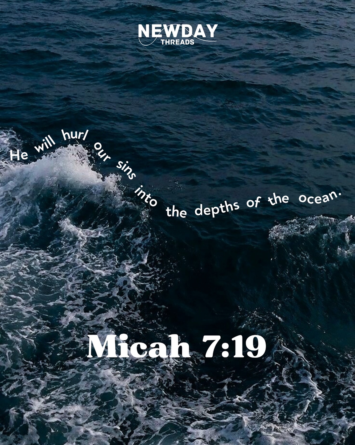 Micah 7:19 🌊
God doesn’t just forgive, He erases it. Your past? Gone.
