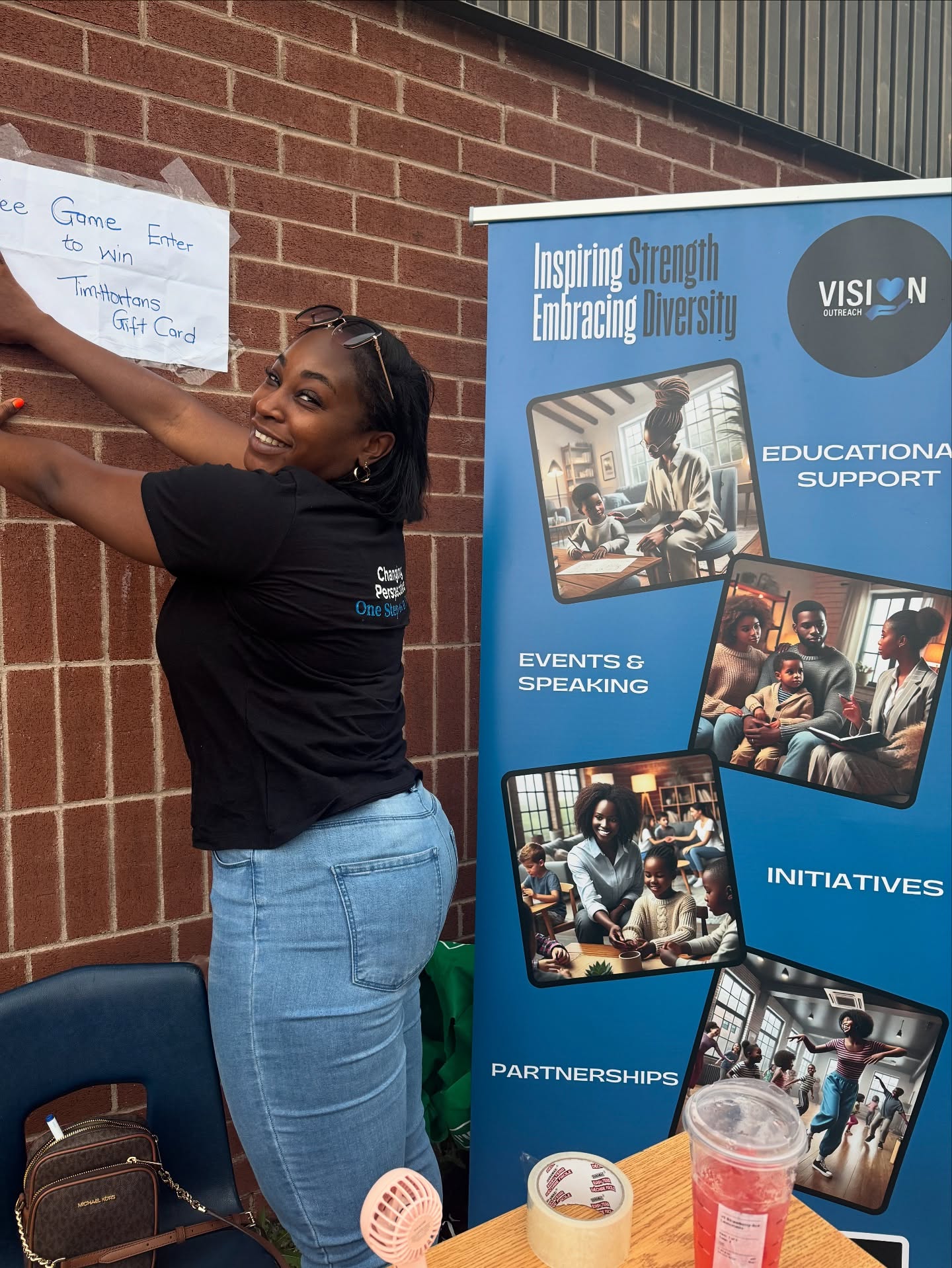 ✨Community in Action!✨
We showed up, smiled big, and shared our mission — to inspire strength and embrace diversity through education, events, and authentic partnerships 💙🖤
From offering support to spreading awareness, every small effort counts. Together, we’re building a future where every child and family feels seen, supported, and empowered. Thank you to everyone who stopped by and joined the fun! 🙌🏾
Let’s keep lifting as we climb. 🚀
#VisionOutreach #CommunityMatters #BlackExcellence #InclusionForAll #SupportAutismAwareness #EmpowerThroughEducation #RepresentationMatters #YouthEmpowerment #BIPOCVoices #ServeWithPurpose #InspireChange #TogetherWeRise #DiversityInAction #ABAWithHeart #LocalLove #MakeADifference #HealingThroughConnection