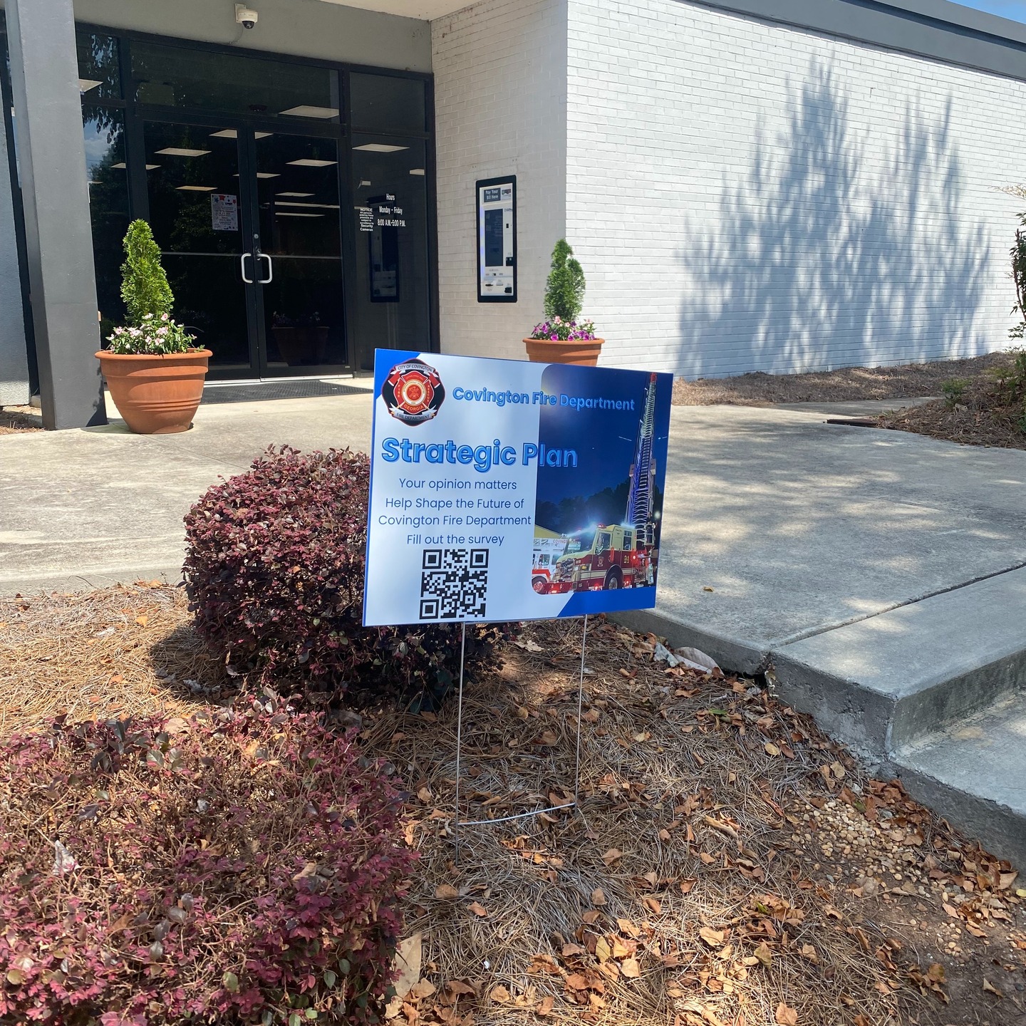Covington Scavenger Hunt!! 👀🔥
Think you can find all 8 hidden signs around the city? Use the clues to track them down! When you spot one, scan the QR code or visit the link to complete our quick survey. Your feedback helps us improve the Covington Fire Department! 🚒
Don’t forget to tell us where you found it!
https://survey123.arcgis.com/share/9e40c3a3f5e64ab98946368851c57b17
#covfire #strategicplan #scavengerhunt #covingtonga