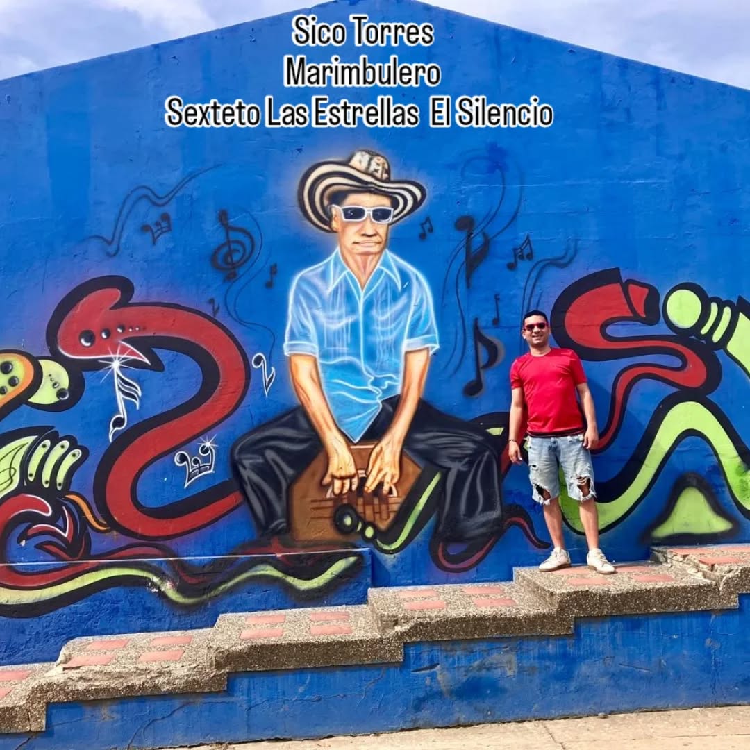Juan Francisco "Sico" Torres, fundador en 1952 del grupo de Sexteto de Marímbula "Las Estrellas de El Silencio".