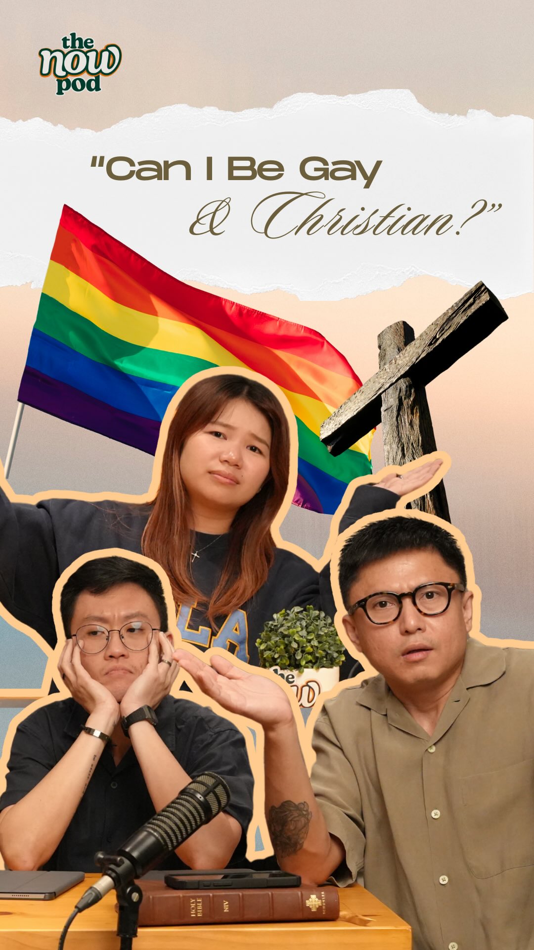 "You guys say love the sinner and hate the sin. But where is the love?" 💔
It's the end of Pride Month 🏳️🌈 While some Christians embrace the LGBTQ+ community, most shake their heads in disapproval. But the most important question stands: what is God's take on this matter?
We find out more through a conversation with Ps. Norman Ng from @truelove.is.sg & @316_church and a Christian who struggles with same-sex attraction. Catch the 2nd episode of The Now Pod ➡️ #linkinbio