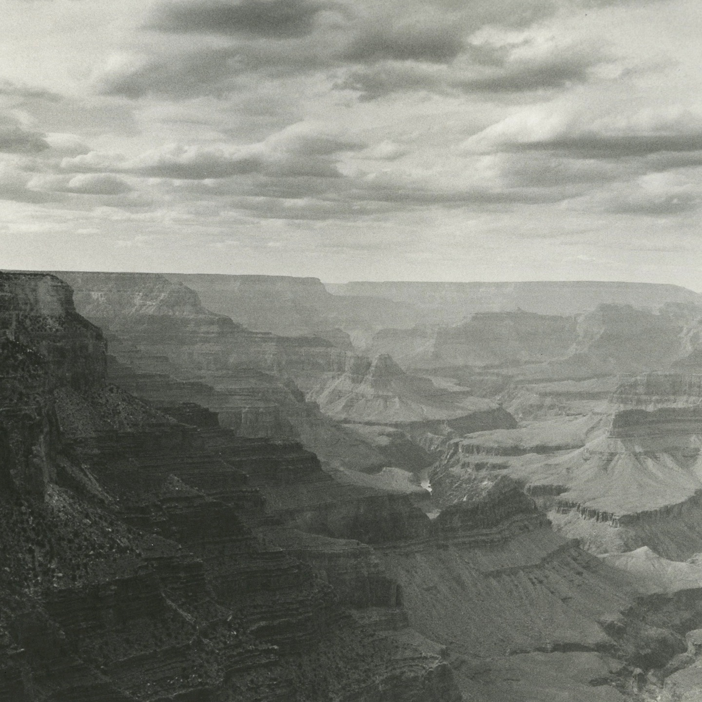 The Grand Canyon captured on film. #analogphotography #darkroomprint #35mmphotography #gelatinsilverprint #arizonaphotographer #grandcanyon #janecampart