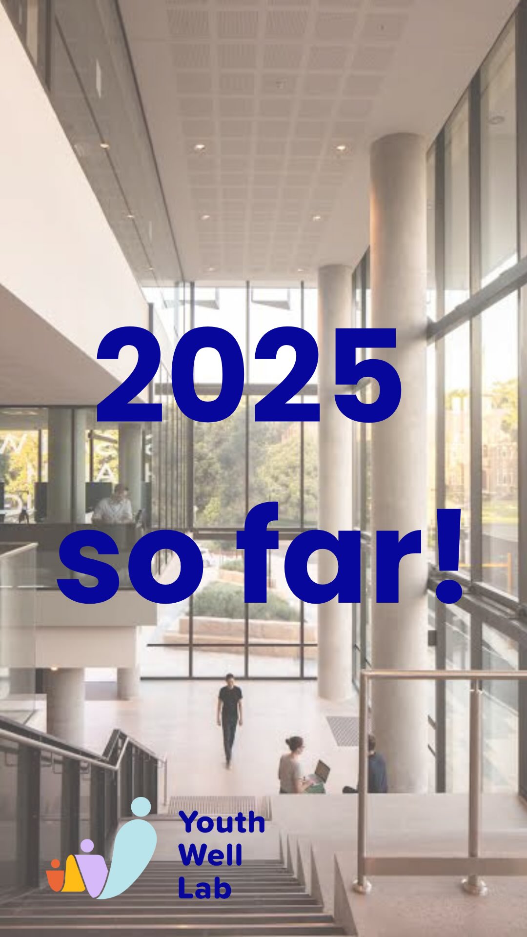 How is it July tomorrow?! Our 2025 so far…. #youthwelllab