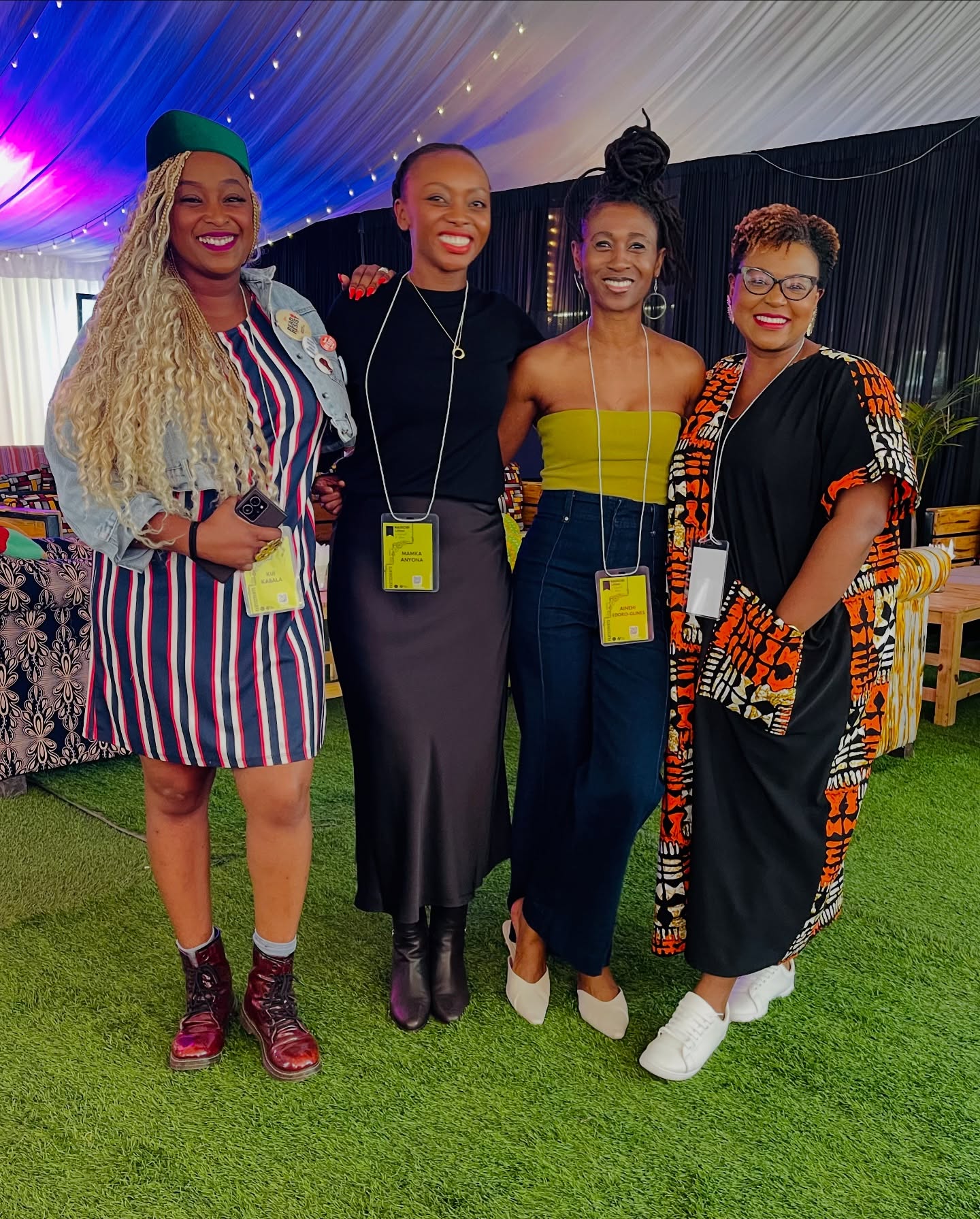 See these fwine bookish ghels!!!
Nairobi LitFest = bookish bliss! Panels that inspired, friends who fed the soul, and enough literary awesomeness to last all year.
Already counting down to the next chapter!
@nairobibooklove @ainehiedoro ❤️❤️
#nairobilitfest #nairobiliteraryseason #bookishgirlies