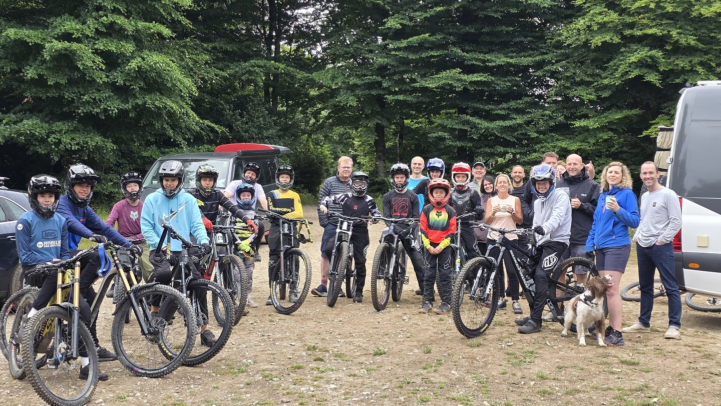 Young racers day at okeford. Trails were a bit quicker than usual yesterday. Thank you to Mark and Dave and all that organised a meet up of young DH racers at Okeford. Fun day great people.