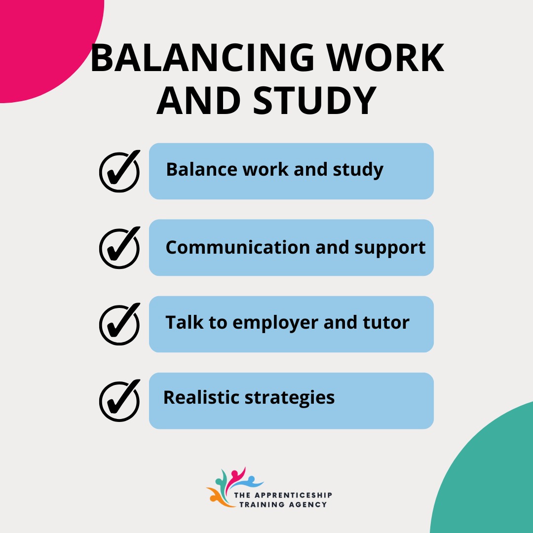 Balancing work and study isn't easy. Here are our best tips for effectively managing your time throughout your apprenticeship.